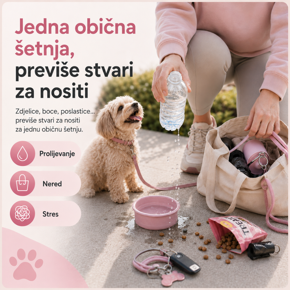 MONORA - Boca za Pse s Posudicom