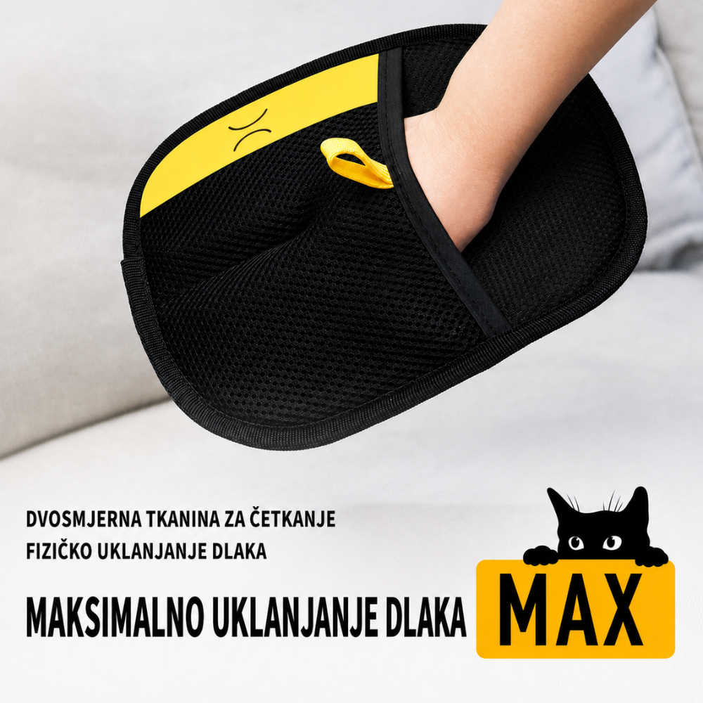 MONORA - Rukavice za višekratno uklanjanje dlaka kućnih ljubimaca