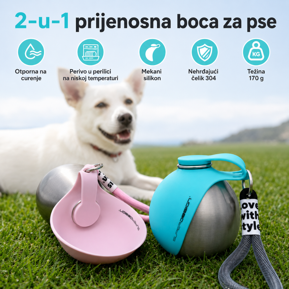 MONORA - Boca za Pse s Posudicom