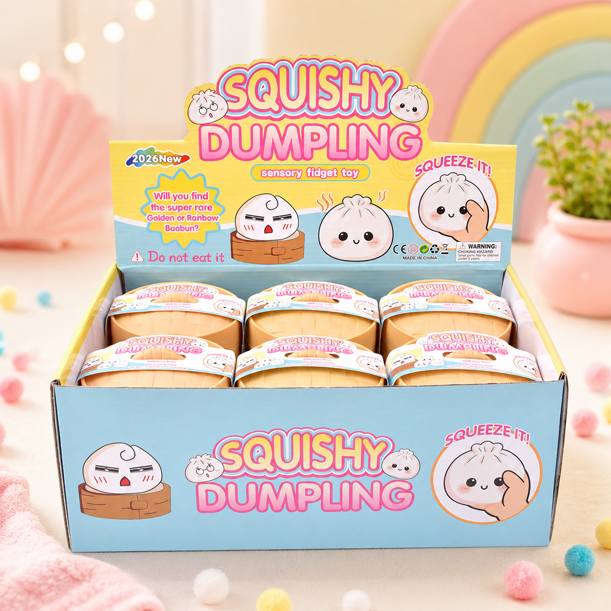 MONORA - Šarena Squishy Knedlica