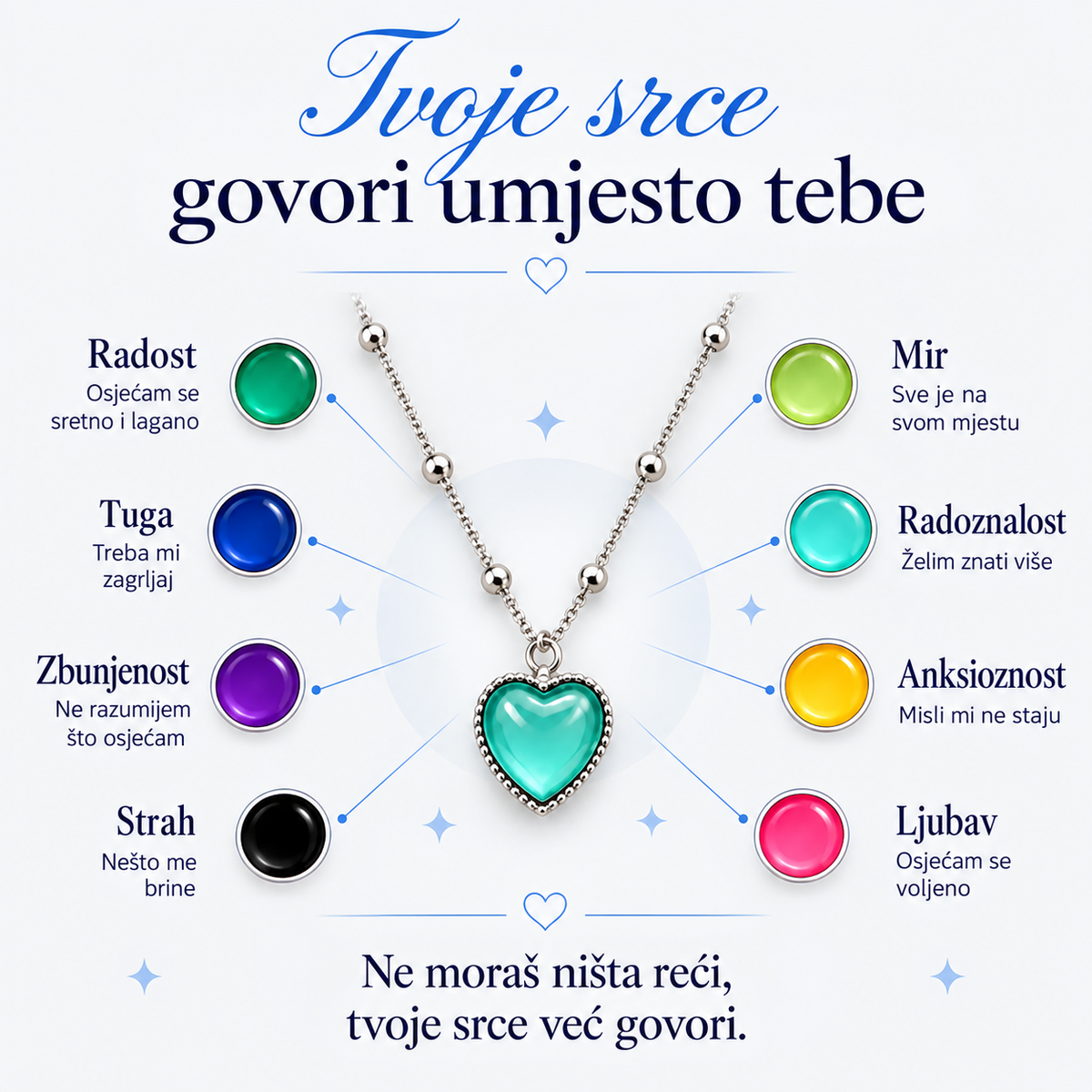 MONORA - Ogrlica Raspoloženja